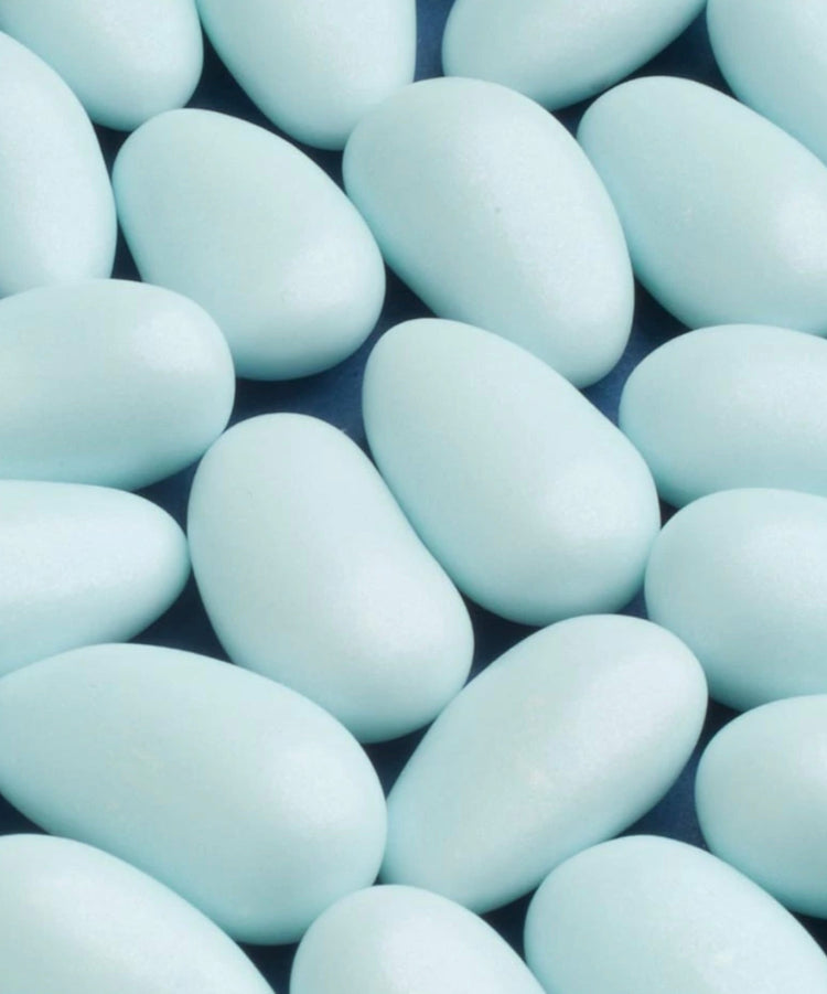 PEARLISED SUGARED ALMONDS - BLUE