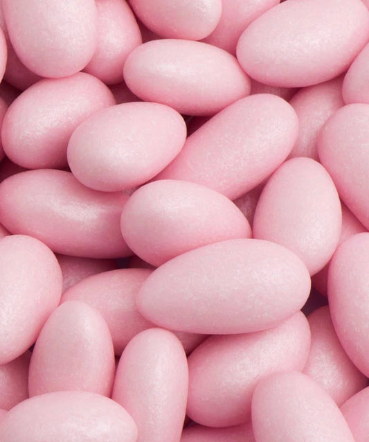 PEARLISED SUGARED ALMONDS - PINK