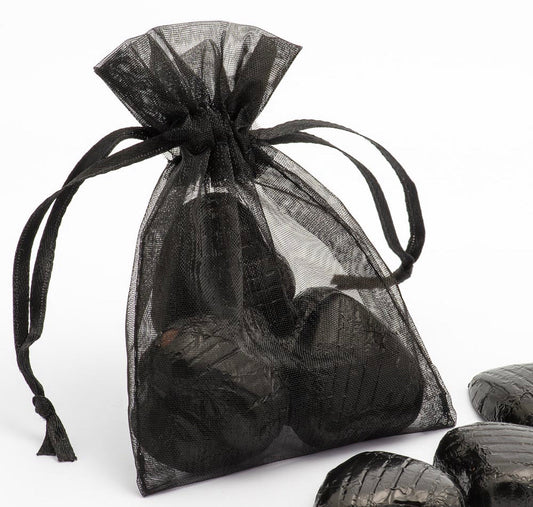Black Organza pack of (100) - Design 265