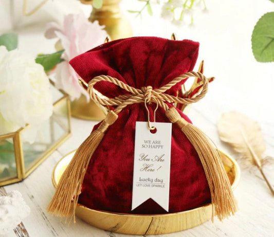 Red velvet bag Luxury- Design 261